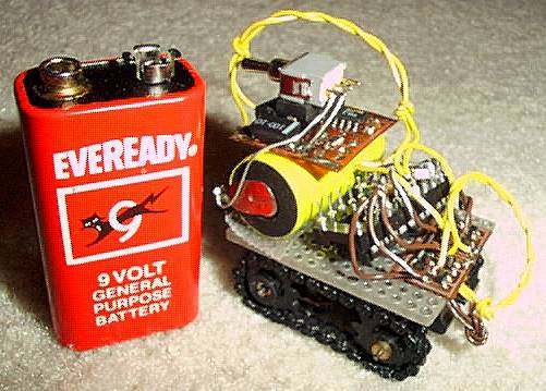 Ron Jesme's MicroDozer Robot
